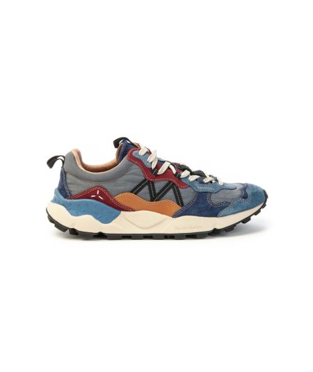 Sneaker Flower Mountain 2018694013c08 Lenzan Man con Lacci