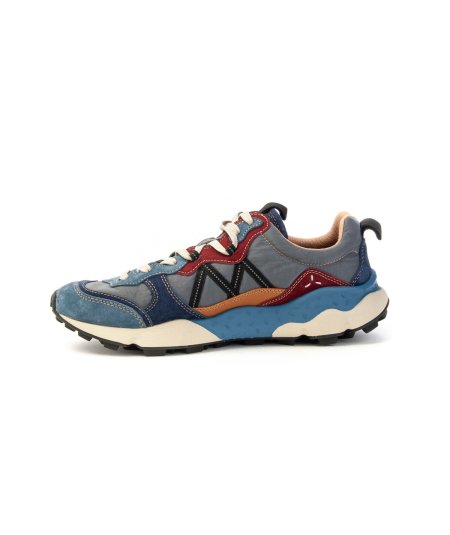 Sneaker Flower Mountain 2018694013c08 Lenzan Man con Lacci