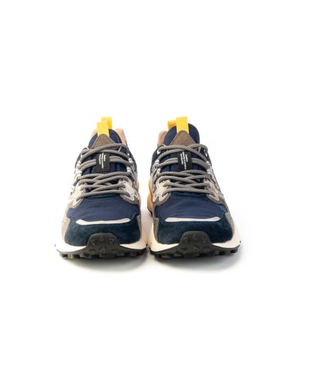 Sneaker Flower Mountain Yamano 3 Man 201781601c44 con lacci Navy Grigio