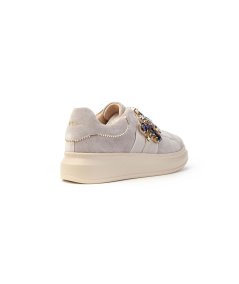 Sneaker Juliette Tosca Blu Sf2401s018 Slip On Fascia Strass