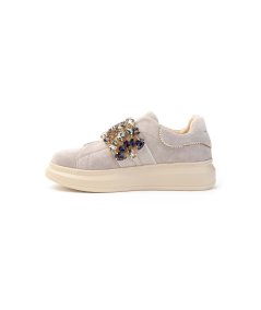 Sneaker Juliette Tosca Blu Sf2401s018 Slip On Fascia Strass