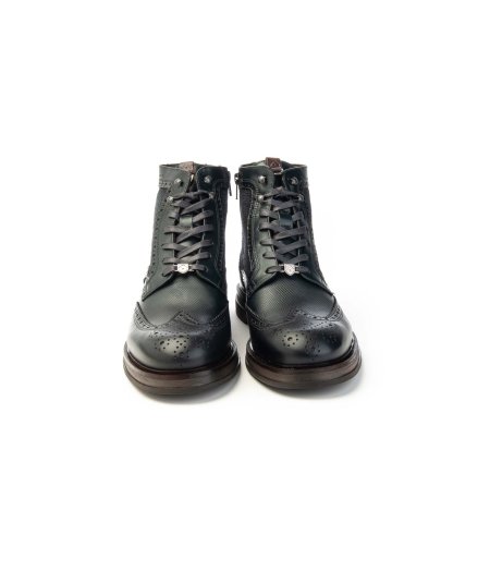 Stivaletto Ambitious modello 12432 in pelle con zip Uomo