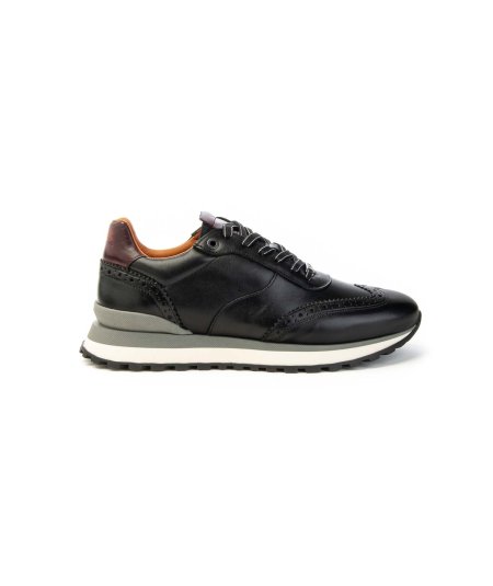 Sneaker Ambitious 13139 con dettagli traforati e suola tricolore Uomo
