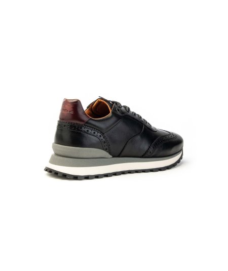 Sneaker Ambitious 13139 con dettagli traforati e suola tricolore Uomo