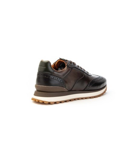 Sneaker Ambitious 13139 con dettagli traforati e suola tricolore Uomo