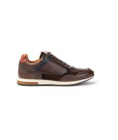 Sneaker Ambitious in pelle con tessuto tecnico Uomo