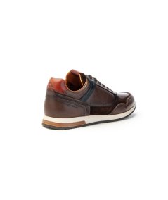 Sneaker Ambitious in pelle con tessuto tecnico Uomo