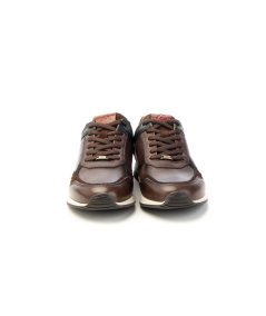 Sneaker Ambitious in pelle con tessuto tecnico Uomo