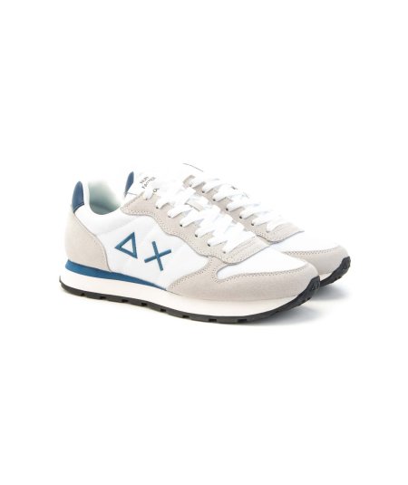 Sneaker SUN68 Tom Solid modello Retro Running con doppi lacci Uomo