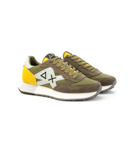 Sneaker SUN68 Jaki Solid con collarino imbottito Uomo