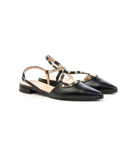 Slingback NOAH 4033Y006 con Borchiette e Tacco 2 cm Donna