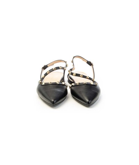 Slingback NOAH 4033Y006 con Borchiette e Tacco 2 cm Donna