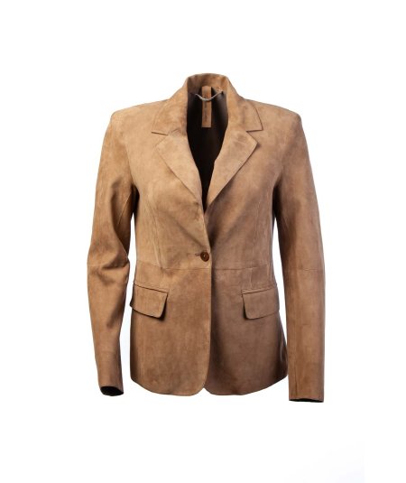 Blazer Beatriz Suede Sand The Jackie Leathers
