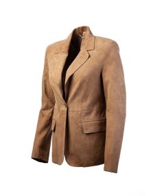 Blazer Beatriz Suede Sand The Jackie Leathers