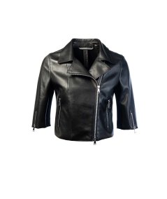 THE JACKIE LEATHER COCO GIACCA PELLE