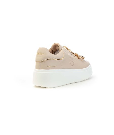 Tosca Blu Sneakers Donna Ss2502s014 con Bijoux Fiori