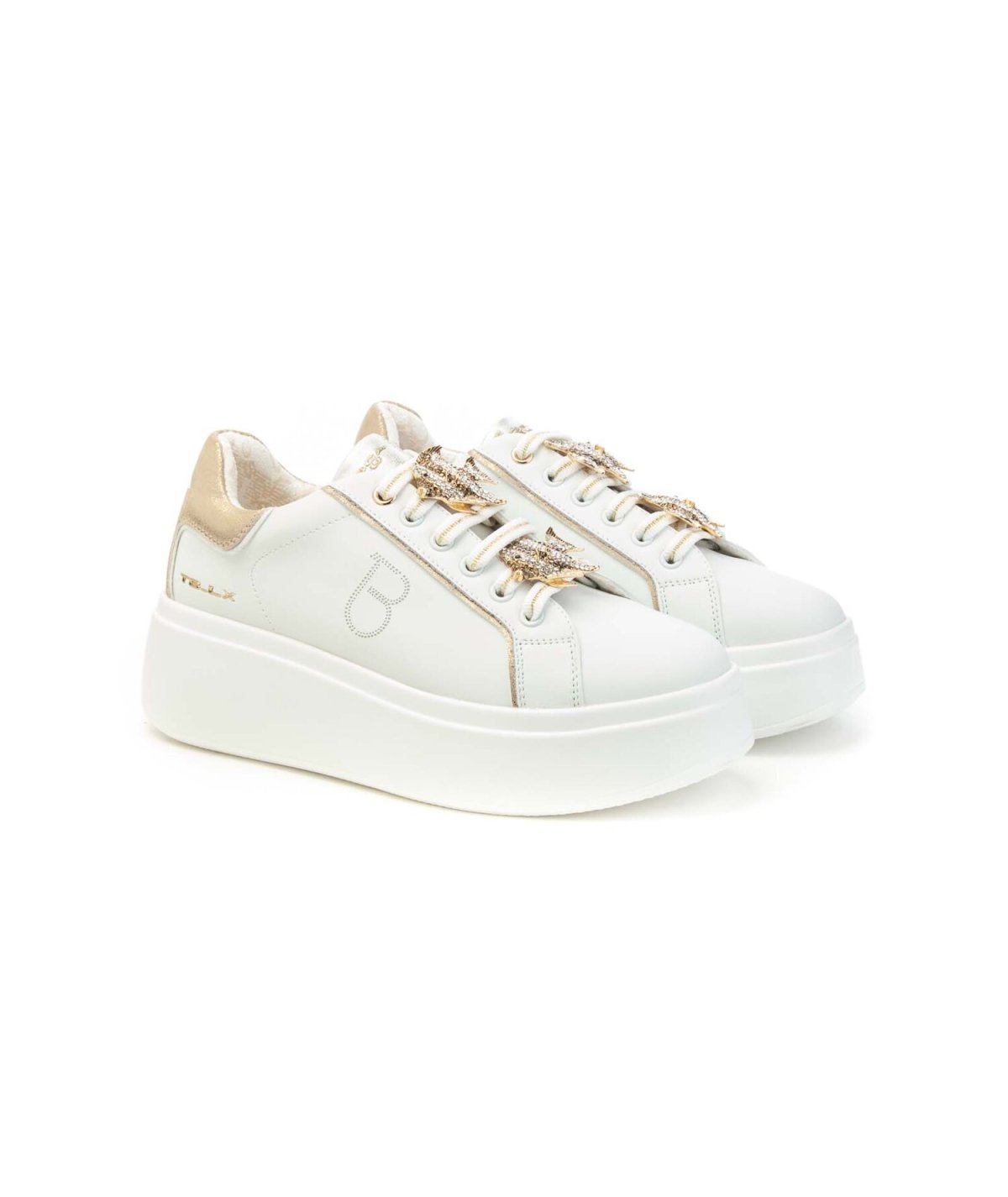 Tosca Blu  Sneakers Donna Ss2502s010 Bijoux Pesci strass