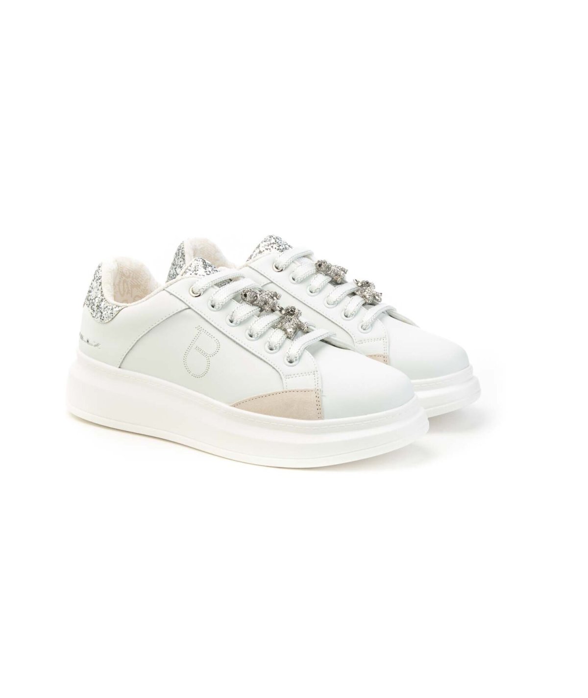 Tosca Blu Sneakers Donna Ss2501s003 Bijoux Dog Strass
