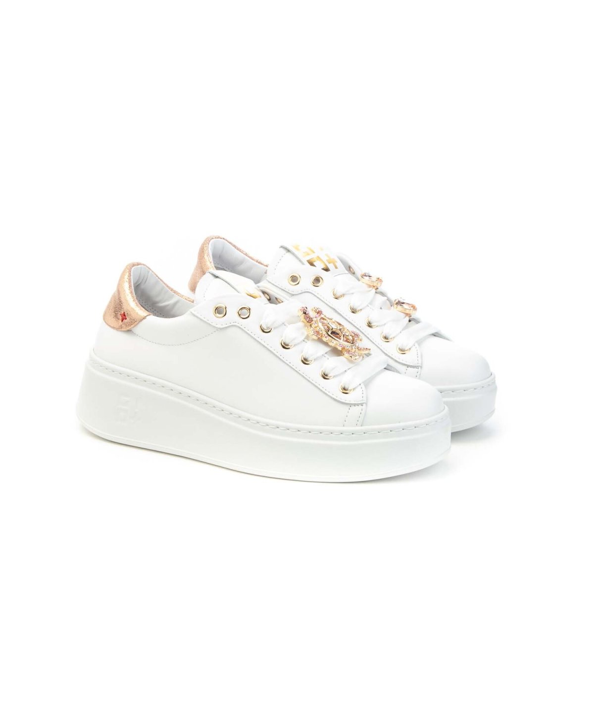 Gio+ Sneakers Pia322a con Bijoux Tartaruga Donna