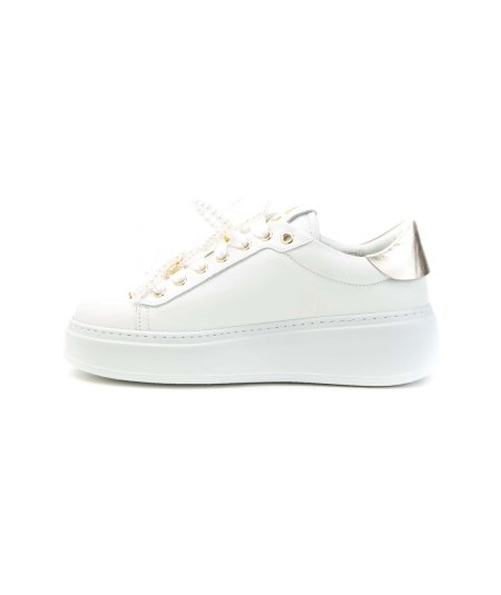 Gio+ Pia356a Sneakers Donna con Perle e Bijoux