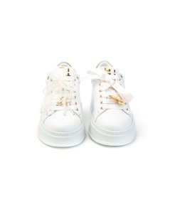 Gio+ Pia356a Sneakers Donna con Perle e Bijoux