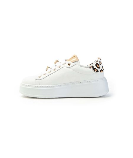 Gio+ Sneakers Pia354a Animalier con accessori Donna