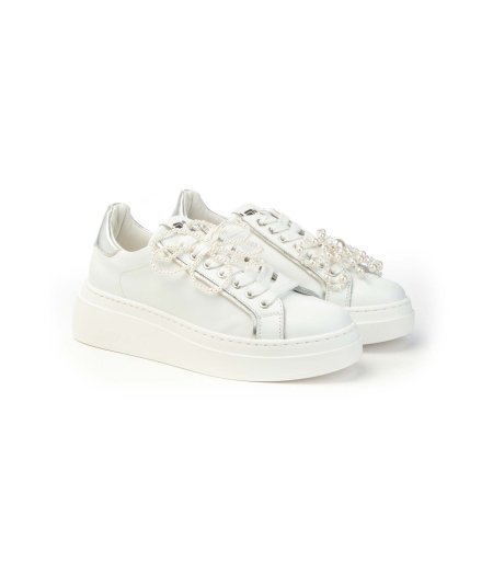 Melinè Sneakers 607 Vare618 con accessorio Perle Donna