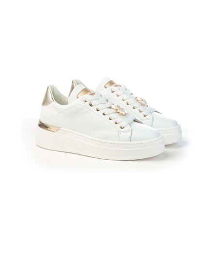 Melinè Sneakers 664dx Vare682 accessori strass Donna