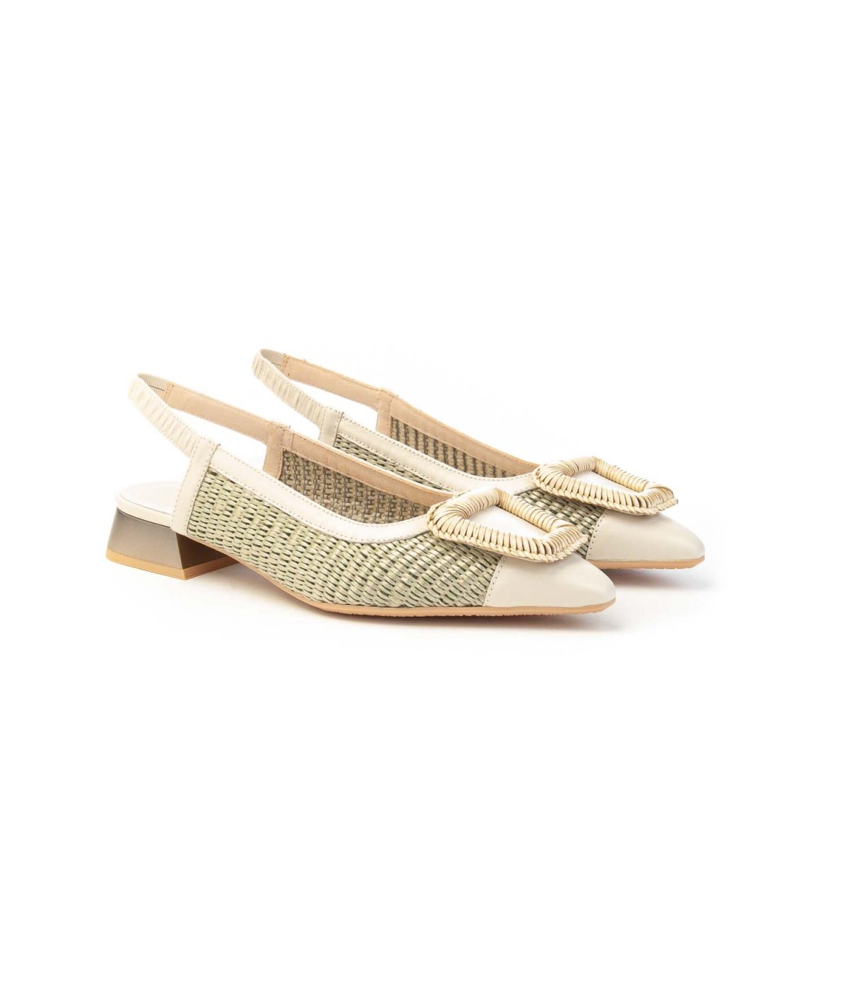 HISPANITAS RHV254046 SLINGBACK RAFIA