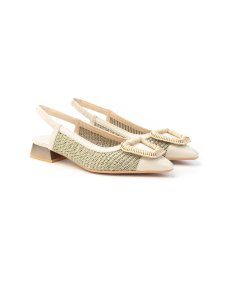 HISPANITAS RHV254046 SLINGBACK RAFIA