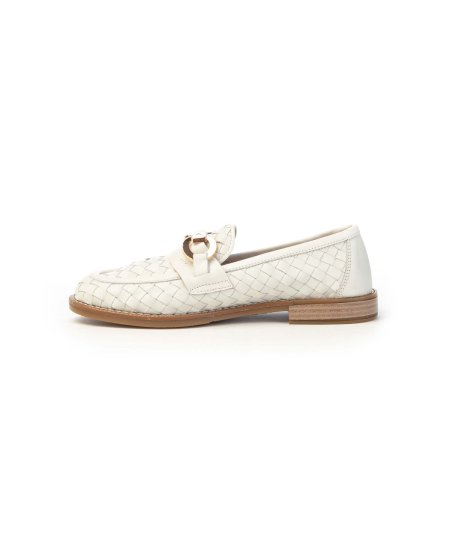 Pixy Mocassino 527204 pelle Intrecciata Donna