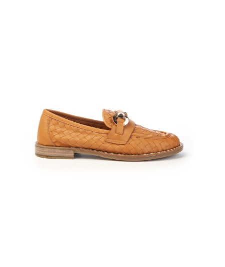 Pixy Mocassino 527204 pelle Intrecciata Donna