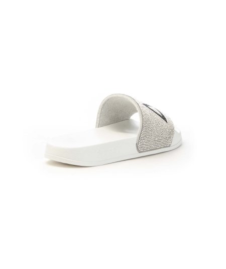 Sun68 Slippers X35205 Con Logo in Strass Sun68 Ciabatta Donna