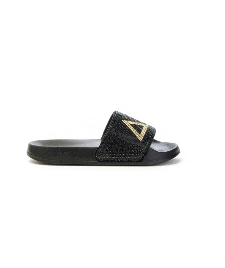 Sun68 Slippers X35205 Con Logo in Strass Sun68 Ciabatta Donna