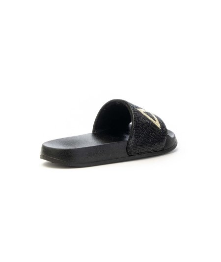 Sun68 Slippers X35205 Con Logo in Strass Sun68 Ciabatta Donna