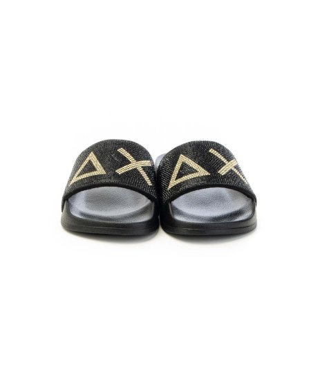 Sun68 Slippers X35205 Con Logo in Strass Sun68 Ciabatta Donna
