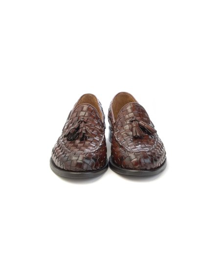 Brecos 12309 Mocassino Uomo Intrecciato Con Nappine