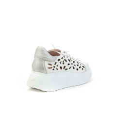Wonders Sneakers A-3621 pelle laserata e traforata Donna