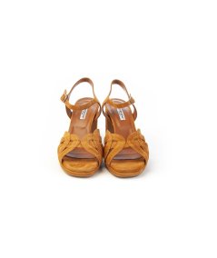 Cervone Sandalo 537 Gabbietta con Plateau Donna