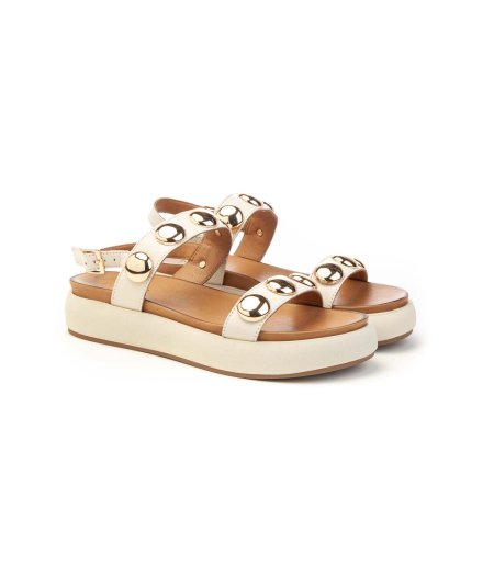 Inuovo Sandalo A96048 Donna Zeppa con Borchie