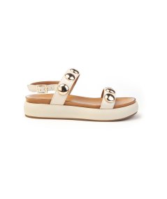 INUOVO A96048 SANDALO 2 FASCE BORCHIE