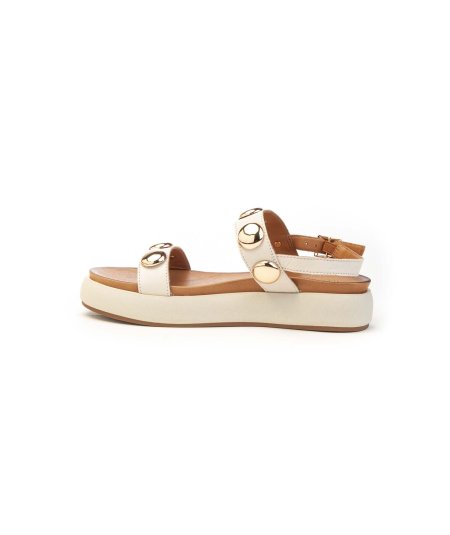 Inuovo Sandalo A96048 Donna Zeppa con Borchie