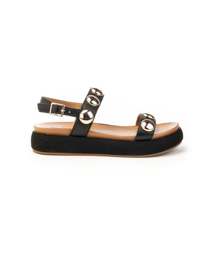 INUOVO A96048 SANDALO 2 FASCE BORCHIE