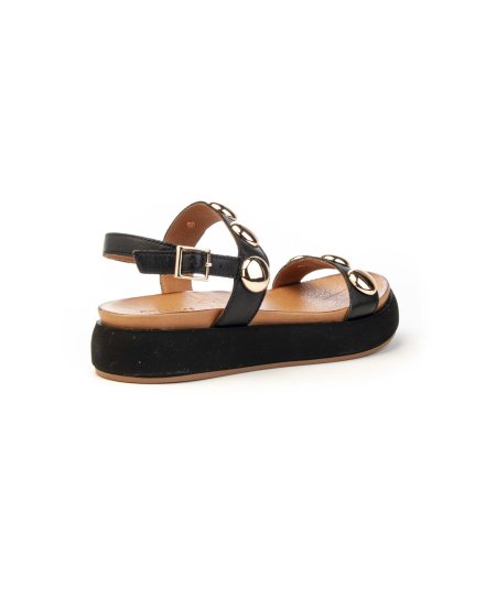 INUOVO A96048 SANDALO 2 FASCE BORCHIE