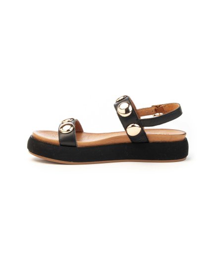 INUOVO A96048 SANDALO 2 FASCE BORCHIE
