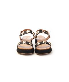 Inuovo Sandalo A96048 Donna Zeppa con Borchie