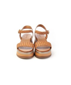 INUOVO A98021 SANDALO FASCIA INTRECCIATA