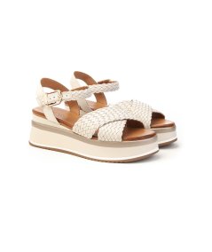 INUOVO A98020 SANDALO INCROCIO INTRECCIO