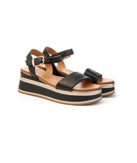 Inuovo Sandalo A98019 Donna con Fascia in nappa