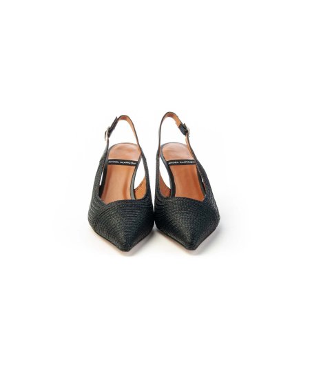 ANGEL ALARCON 25069 EVA SLINGBACK RAFIA